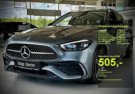 Mercedes-Benz C 300 de T AMG+NIGHT+PANO+AHK+360°+KAMERA+