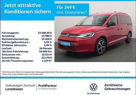 VW Caddy Volkswagen Maxi Style DSG NAVI ACC KEYLESS KAM SHZ