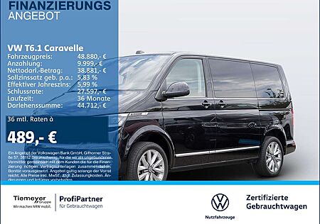 VW T6 Volkswagen .1 Caravelle 2.0 TDI DSG NP77 9-SITZE LM18 LED