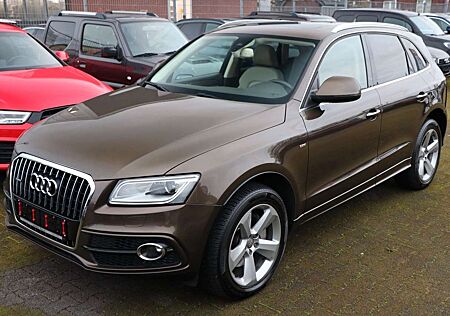 Audi Q5 3.0 TDI quattro 7G+VLEDER/BEIGE+NAVI+MMI €6