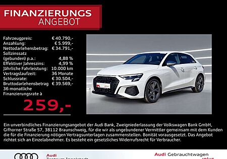 Audi S3 Sportback TFSI NAVI Optikpaket-Schwarz+ GRA