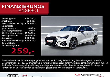 Audi S3 Sportback TFSI NAVI Optikpaket-Schwarz+ GRA