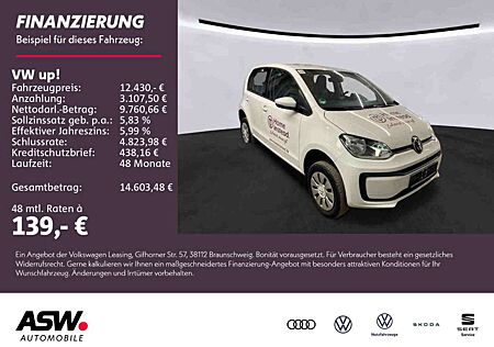 Volkswagen up! move up! 1.0 MPI KLIMA RFK PDC DAB