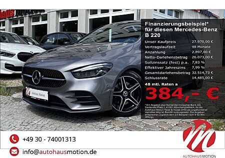 Mercedes-Benz B 220 d AMG-LINE MULTI KAMERA LEDER ACC TOTWINKL.