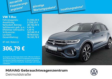 VW T-Roc Volkswagen 2.0 TSI 4Mot. R-Line AHK Navi LED Kamera D