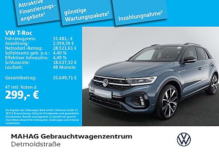 VW T-Roc Volkswagen 2.0 TSI 4Mot. R-Line AHK Navi LED Kamera D