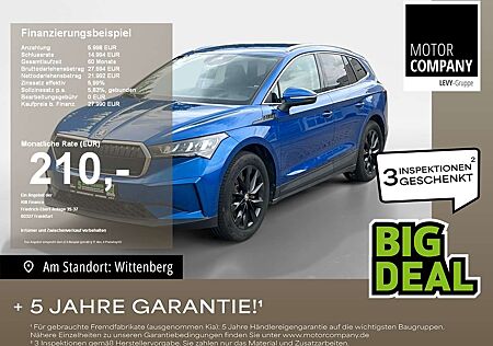 Skoda Enyaq 80 Loft LM LED KeyLess AkustikGlas Leder