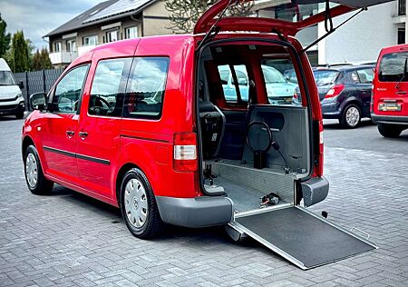 VW Caddy Volkswagen 'Behindertengerecht-Rampe'5-Sitzer'