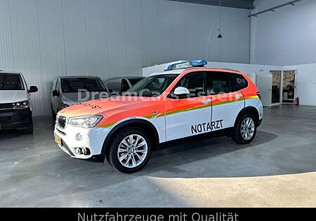 BMW X3 Aut. xDrive20d*NOTARZT*NEF*AMBULANZMOBILE*TÜV