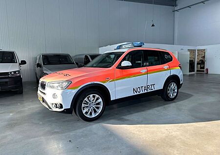 BMW X3 Aut. xDrive20d*NOTARZT*NEF*AMBULANZMOBILE*TÜV