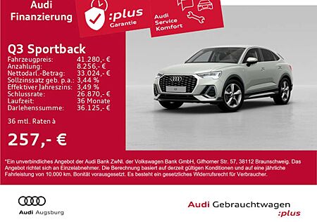 Audi Q3 S line 35TFSI S tr. *AHK*ACC*8fach*