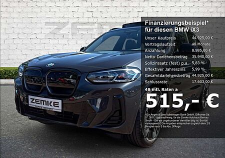 BMW iX3 Impressive BEV Laserlicht Sportpaket AHK-klappbar
