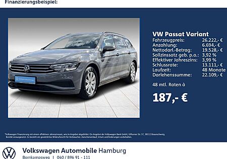 VW Passat Variant Volkswagen 1.5 TSI DSG Navi LED Rear View