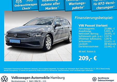 VW Passat Variant Volkswagen 1.5 TSI DSG Navi LED Rear View