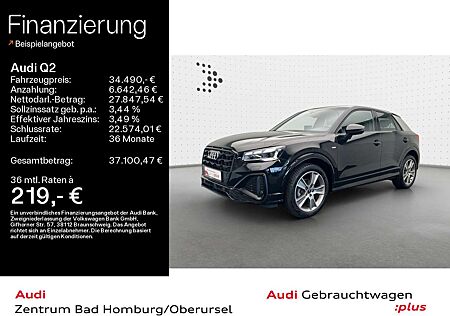 Audi Q2 gebraucht kaufen Audi Q2 S line 35 TFSI*Matrix*Navi*Optikpaket*Einpark
