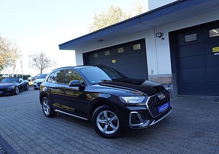 Audi Q5 40 TDI Quattro S line LEDER+NAVI+KAMER+Head-Up+1Hd