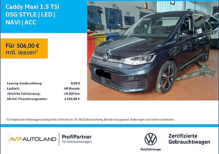 VW Caddy Volkswagen Maxi 1.5 TSI DSG STYLE | LED | NAVI | ACC