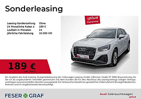 Audi Q2 30 TFSI S line /LED/CarPlay/AHK