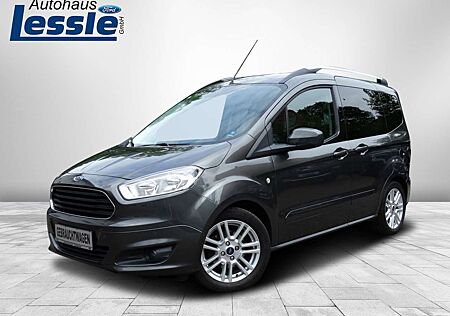 Ford Tourneo Courier Titanium 100PS AHK*Sitz-Paket 4*Tempomat*PDC