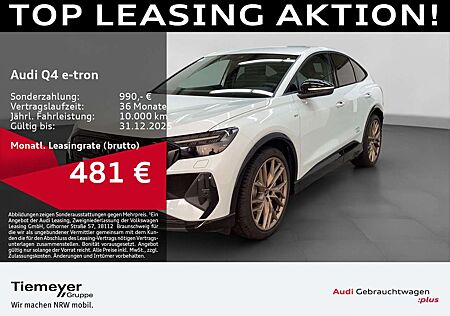 Audi Q4 e-tron Sportback 45 2x S LINE EDITION LM21 AH