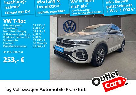 VW T-Roc Volkswagen 2.0 TDI DSG R-Line Navi IQ.Drive Travel As