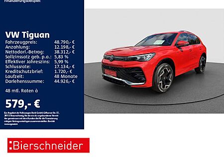 VW Tiguan Volkswagen 2,0 TDI R-Line 4 Motion AHK LEDER STAND