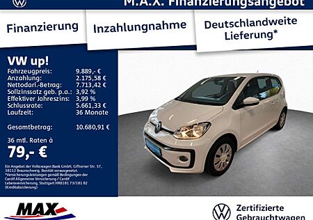 VW Up Volkswagen ! 1.0 MPI move ! +WINTER+SITZHEIZUNG+KLIMA++
