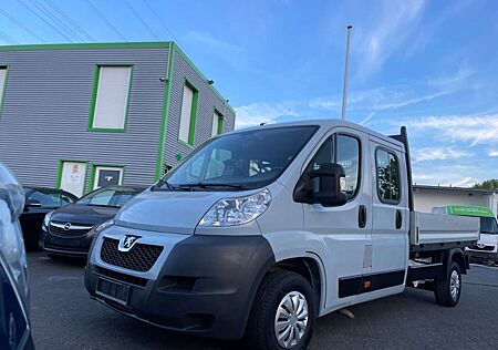 Peugeot Boxer Pritsche*DoKa*Lang*7-Sitze*TÜV+Wartung NEU