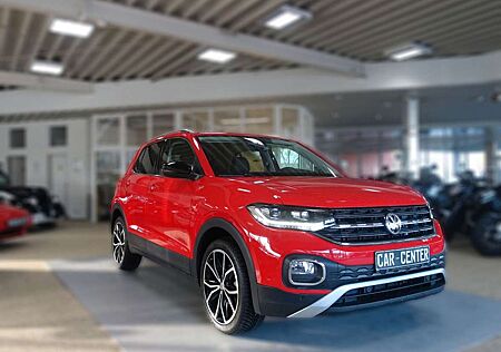 VW T-Cross Volkswagen Style black Ed; LED NAV ACC DAB LM 24tkm