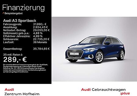 Audi A3 35 TFSI Advanced S tro*LED*Virtual*