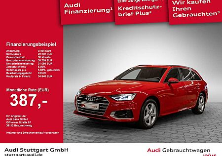 Audi A4 Avant 40 TFSI advanced S line AHK LED virtCo
