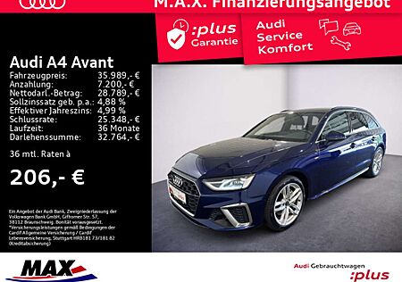 Audi A4 40 TDI QUATTRO S LINE LED+AHK+360°+NAVI