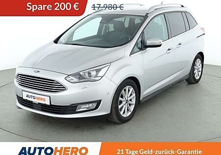 Ford Grand C-Max 1.5 EcoBoost Titanium Aut*7-SITZER*NAVI*XENON*CAM*