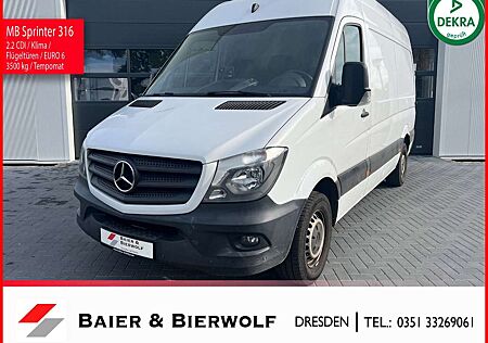 Mercedes-Benz Sprinter II Kasten 316 CDI H2 L2 Klima Kamera