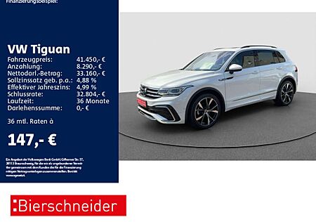 VW Tiguan Volkswagen 2.0 TDI DSG R-Line AHK PANO STAND 20