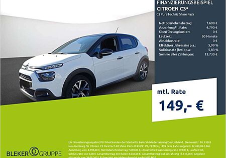 Citroën C3 Citroen PureTech 82 Shine Pack