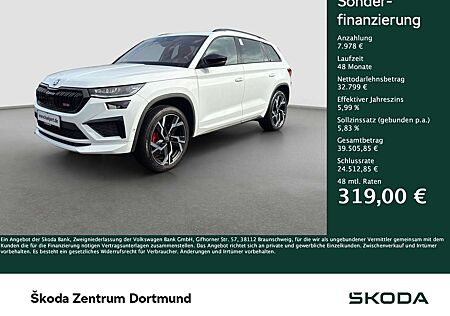 Skoda Kodiaq 2.0 RS 4X4 STANDHZ. AHK ACC LM20 E-KLAPPE