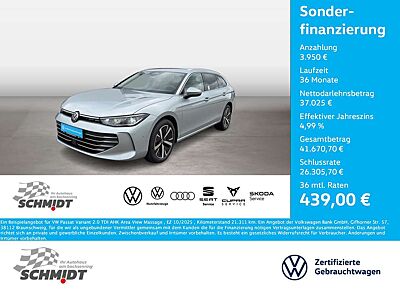 Volkswagen Passat Variant 2.0 TDI AHK Area View Massage