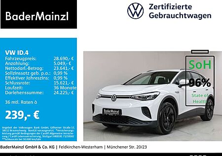 VW ID.4 Volkswagen Pure Performance LED Carplay ACC VerkZErk