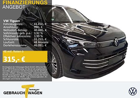 VW Tiguan Volkswagen 2.0 TDI DSG ELEGANCE IQ.LIGHT PANO ST.HEI