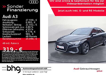 Audi A3 35FSI Limousine Sline Pano Kamera Sitzheizung