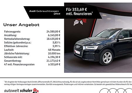 Audi Q3 2.0 TFSI quattro S-tronic sport AHK RFK LED Navi