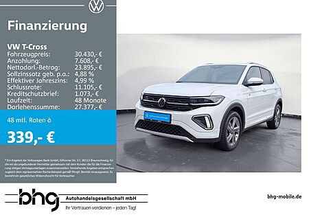 VW T-Cross Volkswagen 1.5 TSI DSG R-Line IQ.Drive AHK Kamera