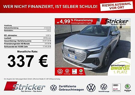 Audi Q4 e-tron 40 337,-ohne Anzahlung Navi Kamera