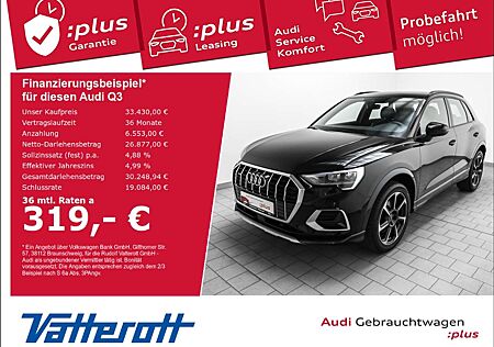 Audi Q3 45 TFSI quattro advanced Navi AHK