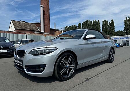 BMW 220 i Sport Line*LEDER*DAB*PDC*1HAND*NAVI*AHK