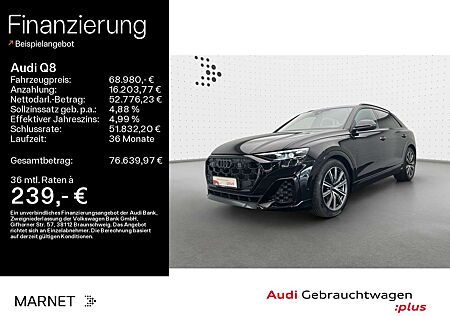 Audi Q8 55 TFSI quattro S line*Navi*Matrix*Alu*AHK*HU