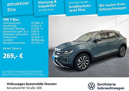 VW T-Roc Volkswagen 1.5 TSI Style AHZV Kamera DAB LED Navi