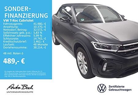VW T-Roc Volkswagen 1.5 TSI "R-Line" Edition Black P