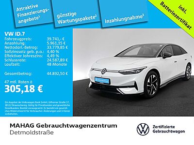 Volkswagen ID.7 Pro 210 kW WärmePu CCS IQ.Light Navi ParkAs